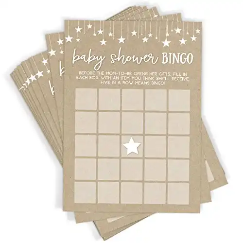 Baby Shower Bingo