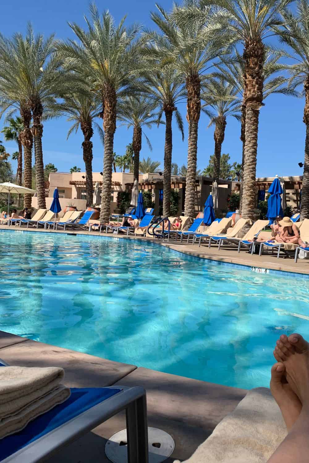 Palm Springs babymoon resort