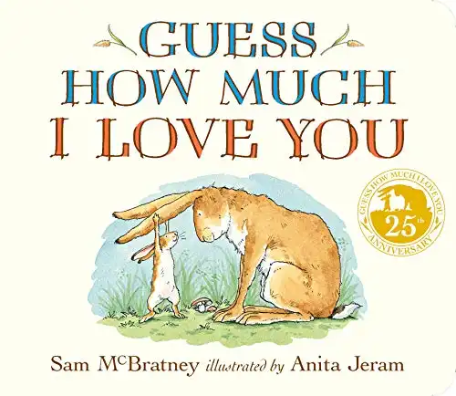 Gender Reveal Gift Idea - Guess How Much I Love You Baby Book