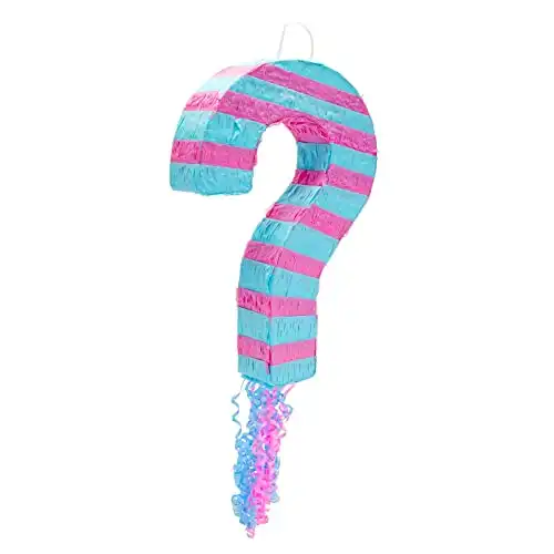 Gender Reveal Party Ideas - Gender Reveal Question Mark Pinata