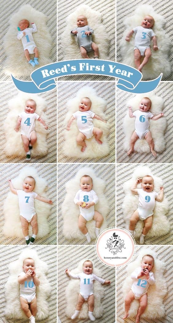 Baby Milestone Ideas - Digital Photo