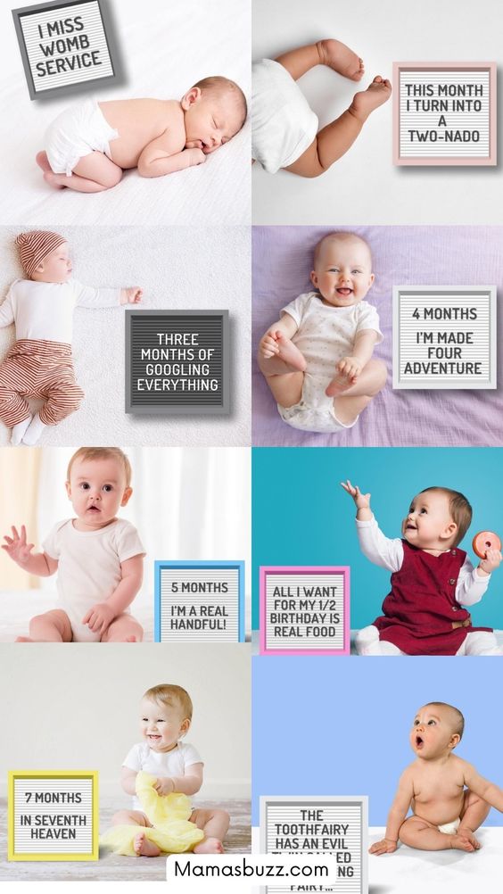 Baby Milestone Ideas - Simple White Background With Letterboard 1