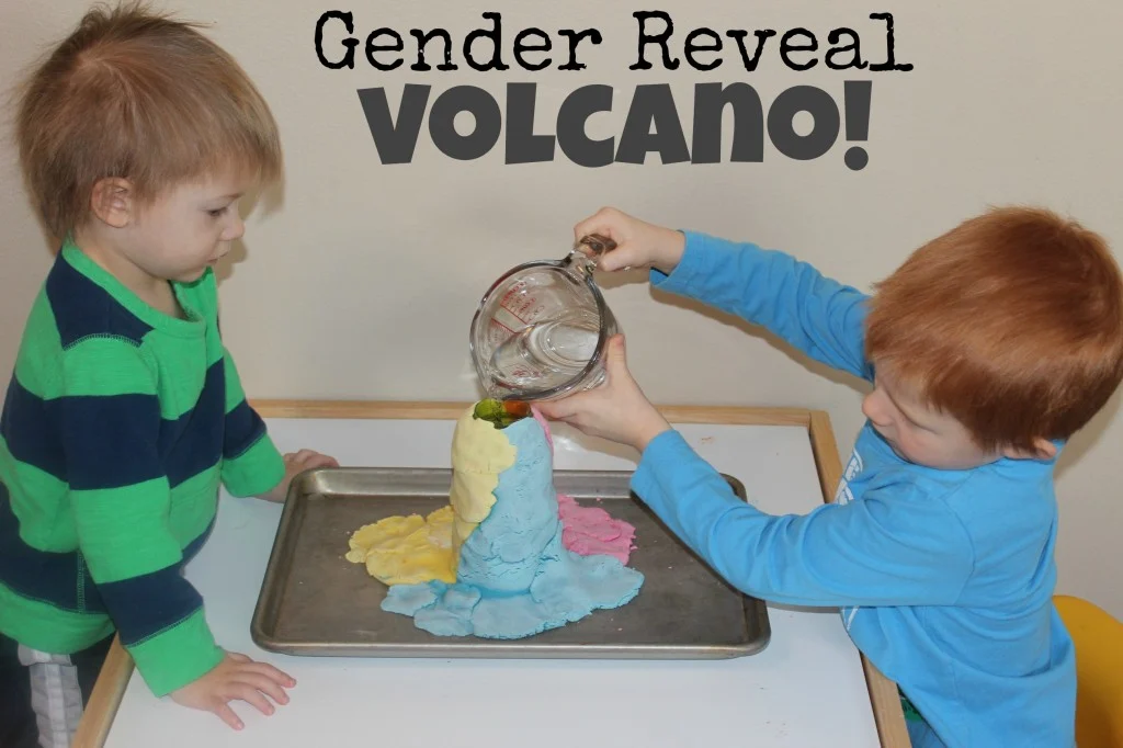 Gender Reveal Party Ideas - Gender Reveal Volcano