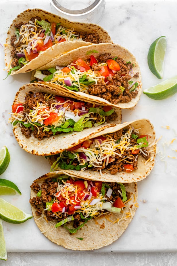 Healthy Ground Beef Recipes - Ground Beef Tacos