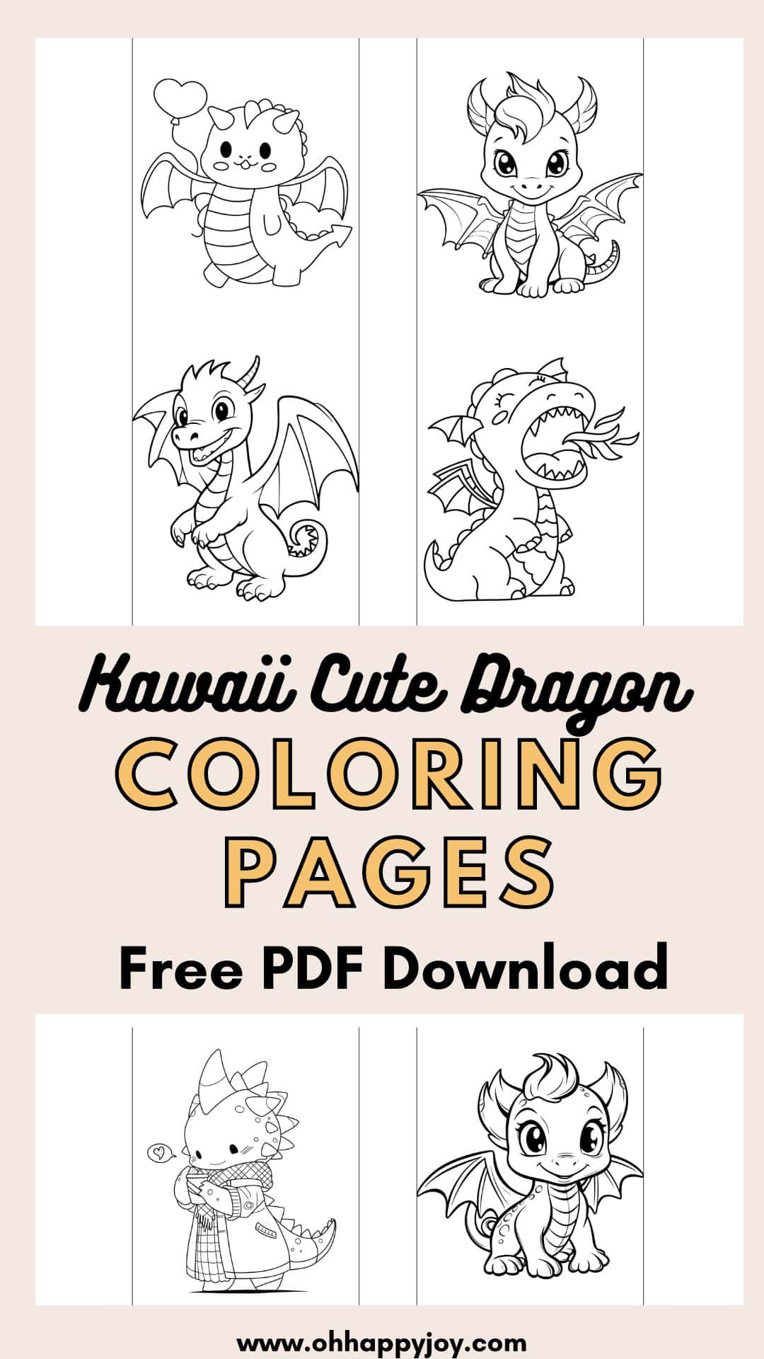 Kawaii-Cute-Dragon-Coloring-Pages