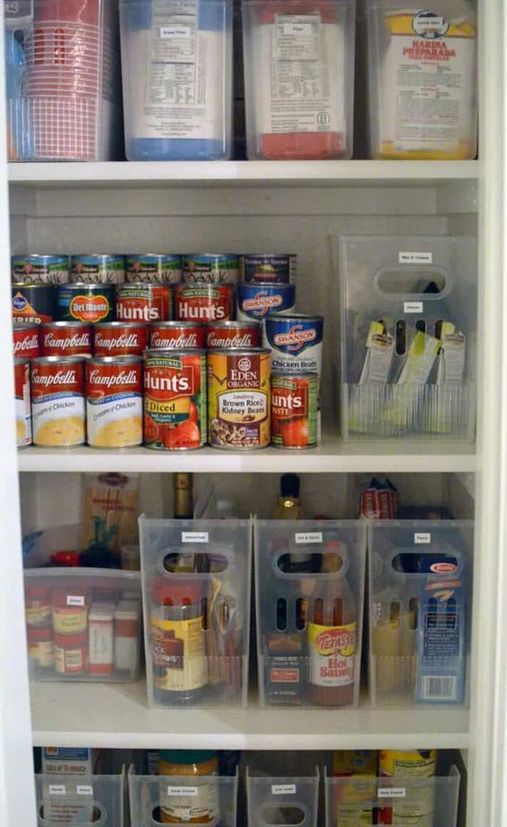 Small Kitchen Pantry Organization Ideas - Shelf Riser