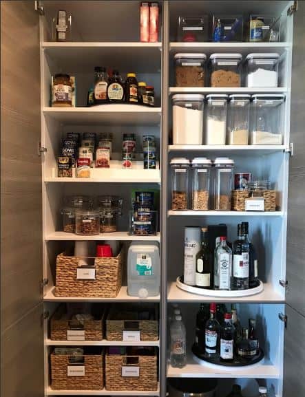 Small Pantry Closet Organization Ideas - After