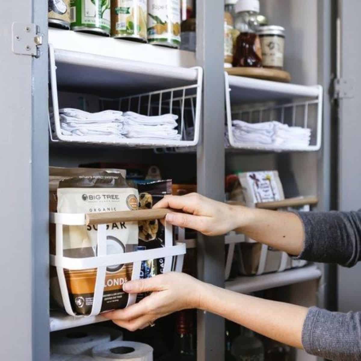 Small Pantry Organization Ideas - Oh Happy Joy!