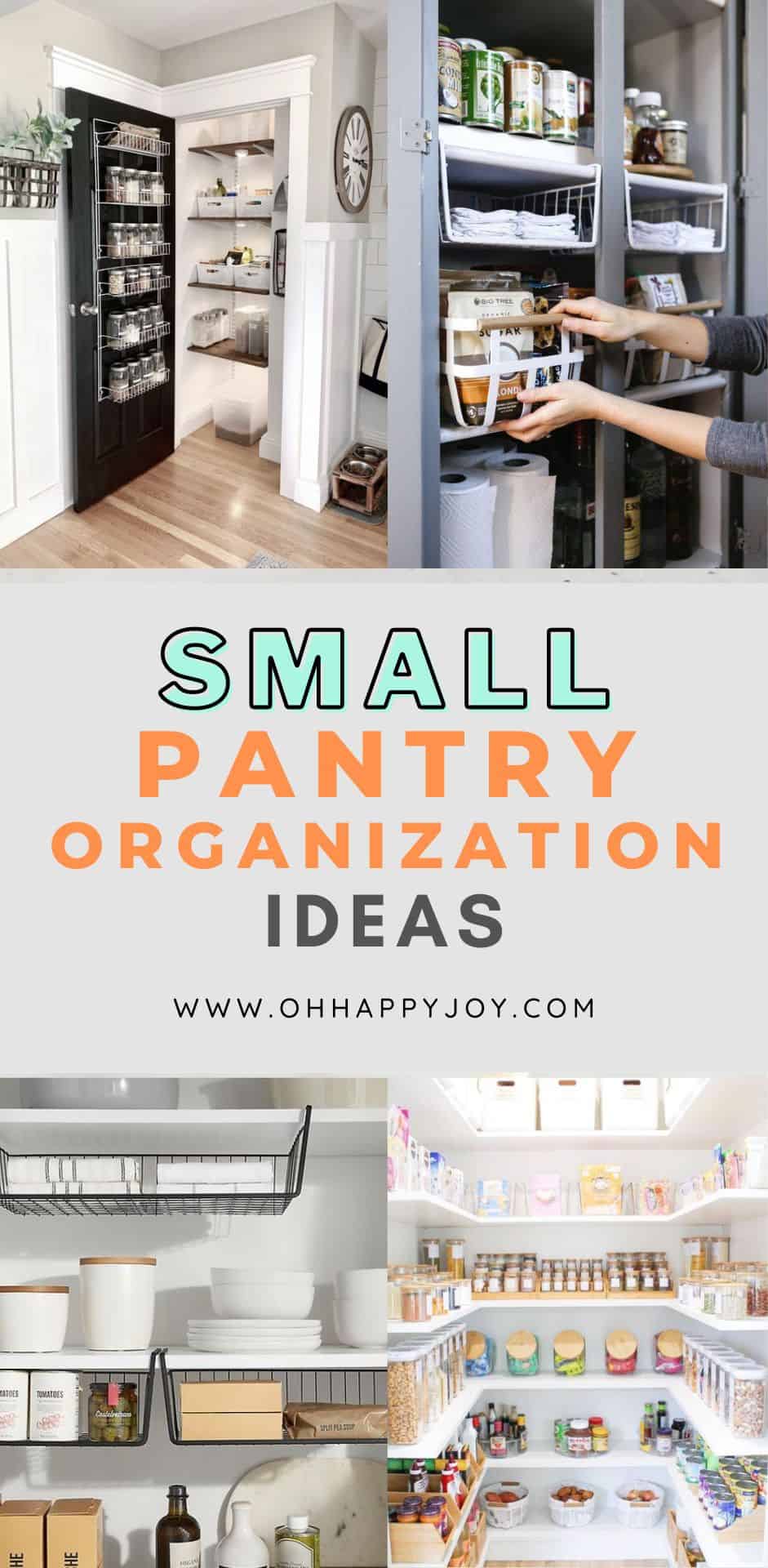 Small Pantry Organization Ideas