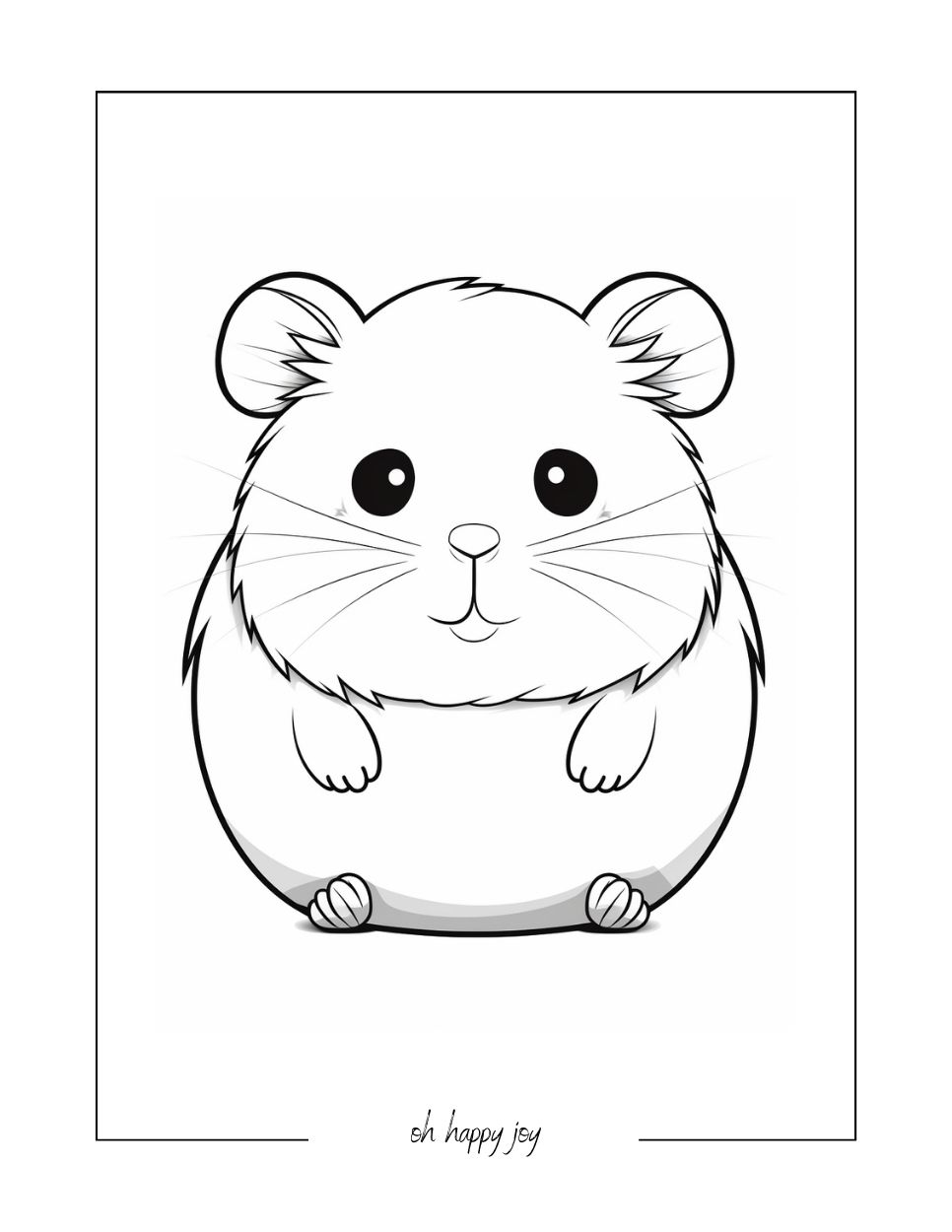 Big squishmallow coloring page