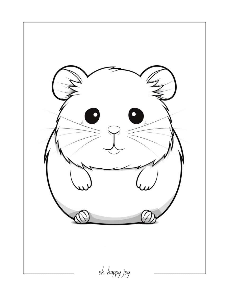 Big squishmallow coloring page