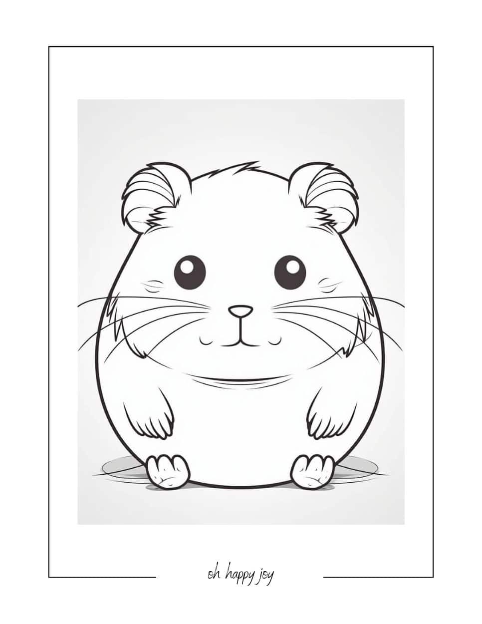 Big squishmallow coloring sheet