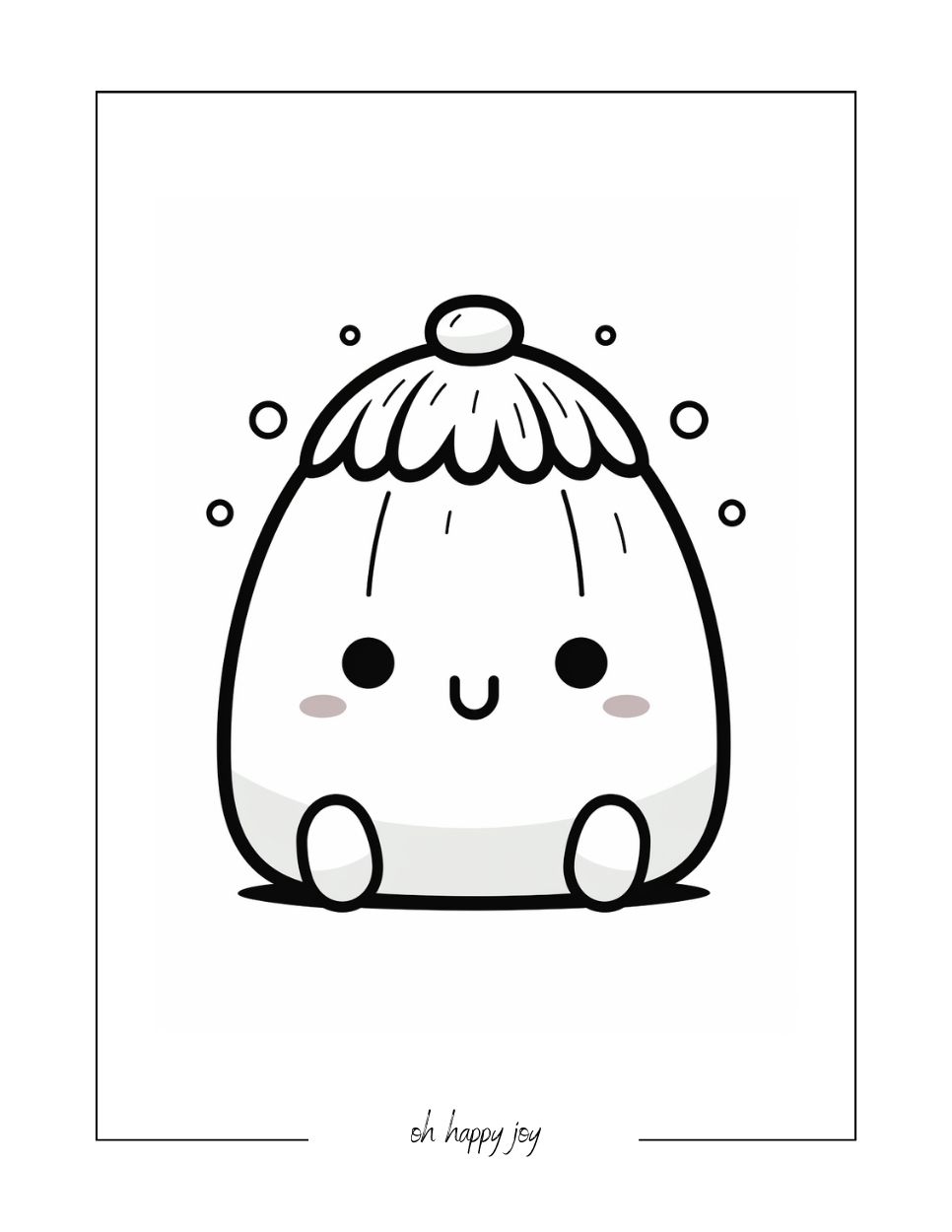 Cute squishmallow coloring pages