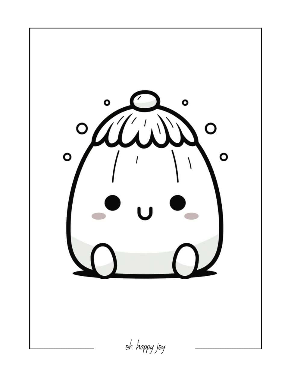 Cute squishmallow coloring pages