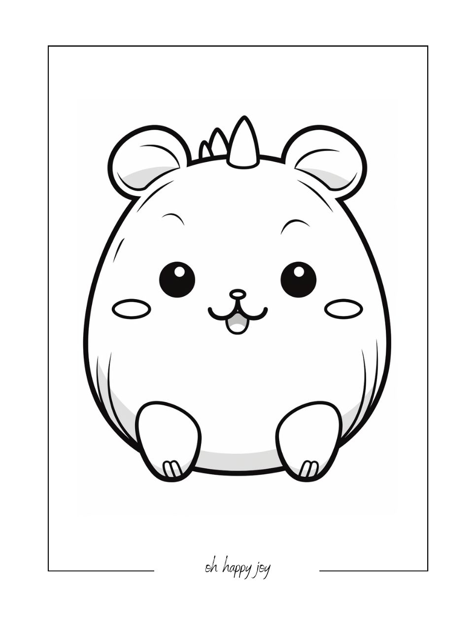Dragon squishmallow coloring page