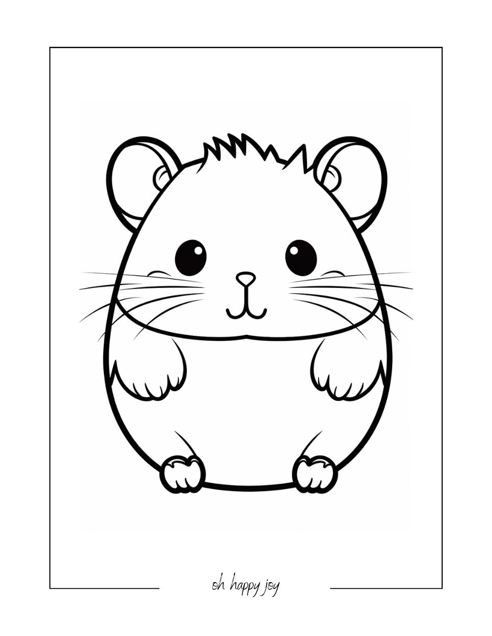 Squishmallow coloring page