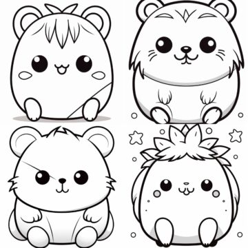 Squishmallow coloring pages - featured image