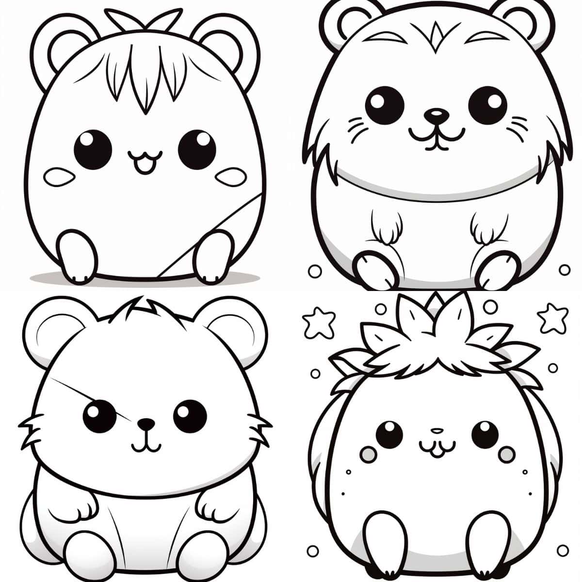 Squishmallow Coloring Pages - Oh Happy Joy!