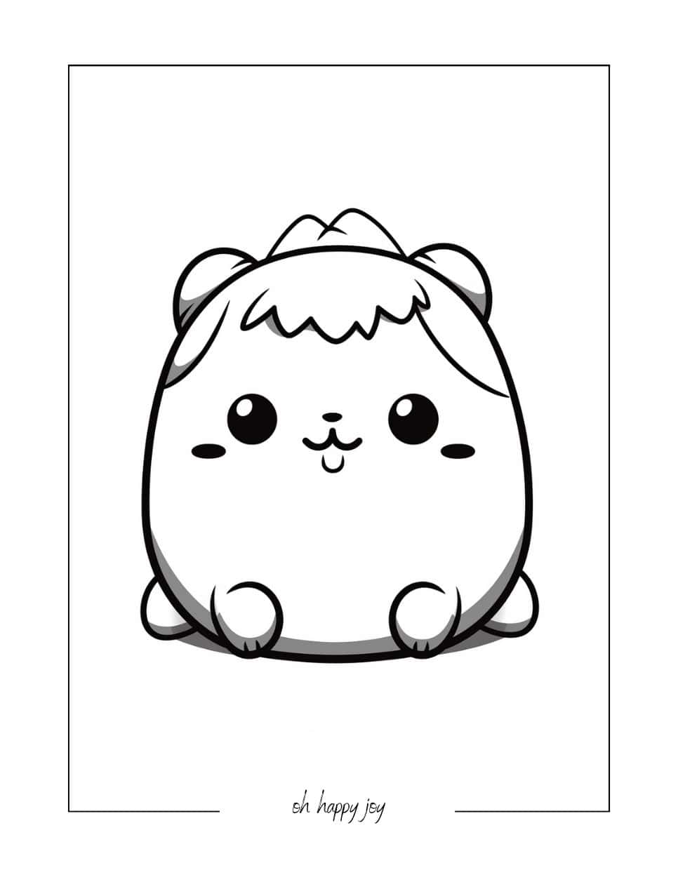 Squishmallow coloring pages