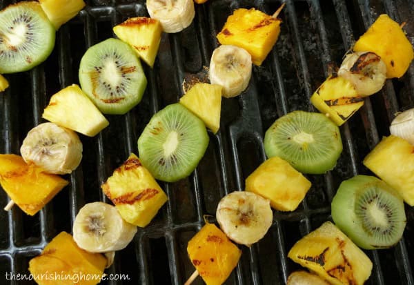 Tropical Appetizers - Finger Foods - Tropical Fruit Skewers