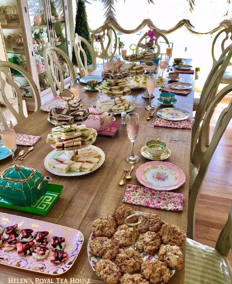 40th Birthday Party Ideas - Afternoon Tea Party