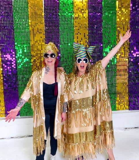 40th Birthday Party Ideas - Mardi Gras Party