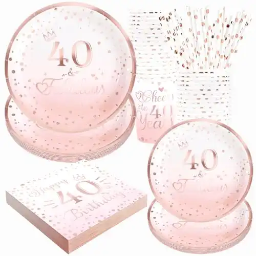40th Birthday Decorations for Women
