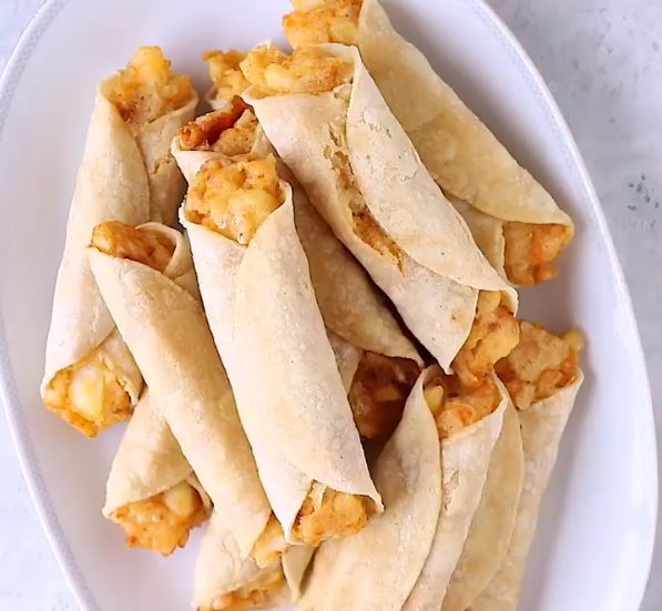 Cheesy Potato Taquitos - Toddler Friendly Dinner Favorite