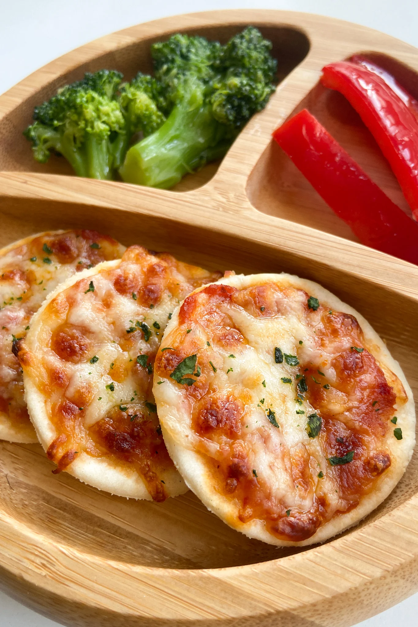Homemade Mini Pizzas - Dinner for Toddlers
