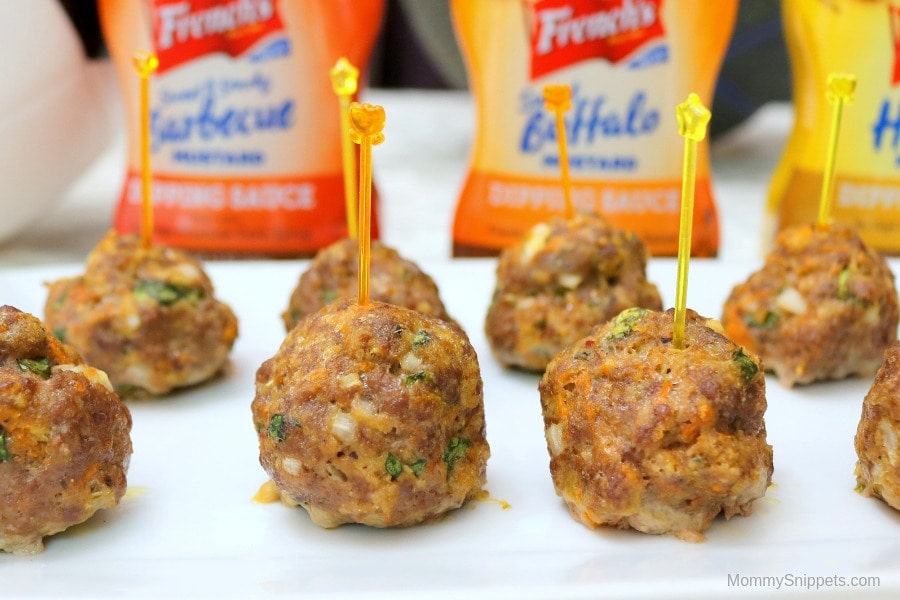 Oven Baked Meatball Hidden with Veggies - Healthy Toddler Meal