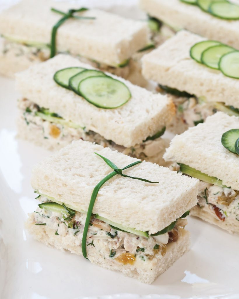 Tea Party Sandwiches - Herbed Chicken Salad