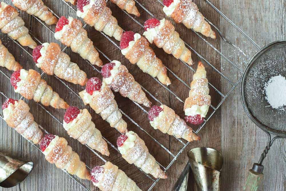 Tea Party Sweets - Cream Horns