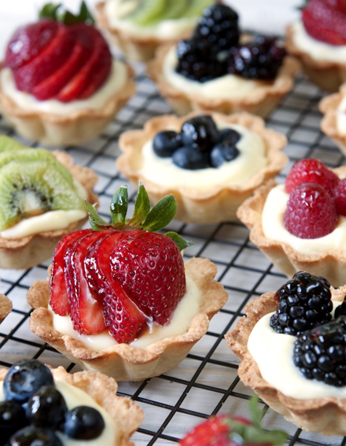 Tea Party Sweets - Mini Fruit Tarts