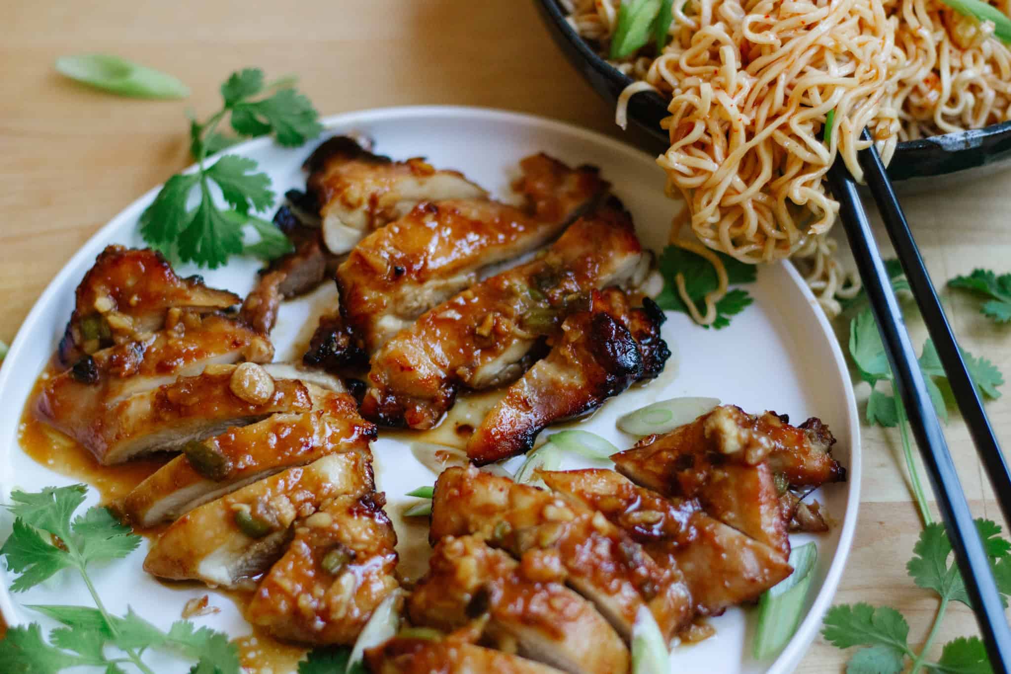 Asian Chicken Thigh - Garlic Miso Chicken Thigh Recipe