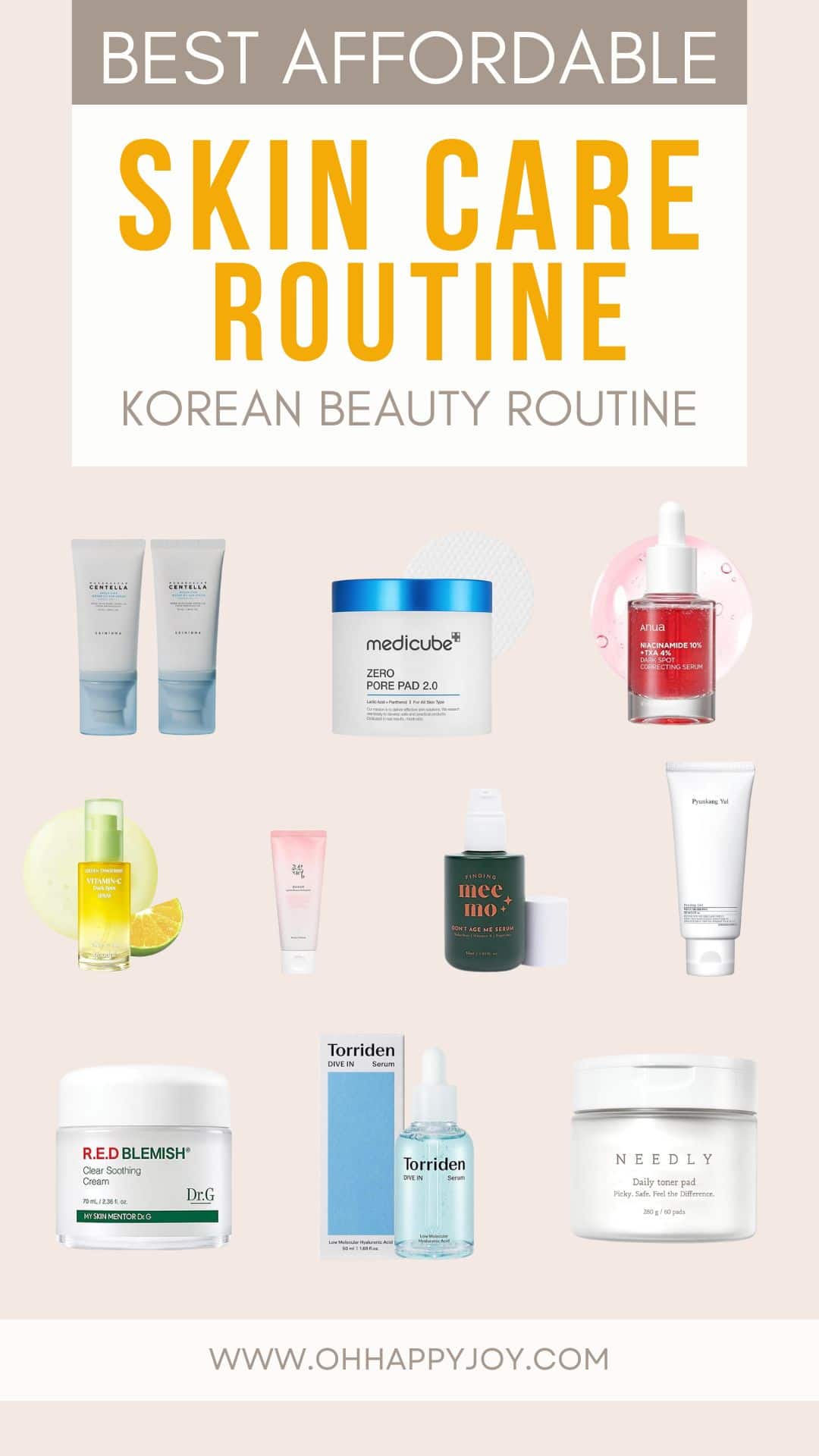 Best Affordable Glass Skin Routine