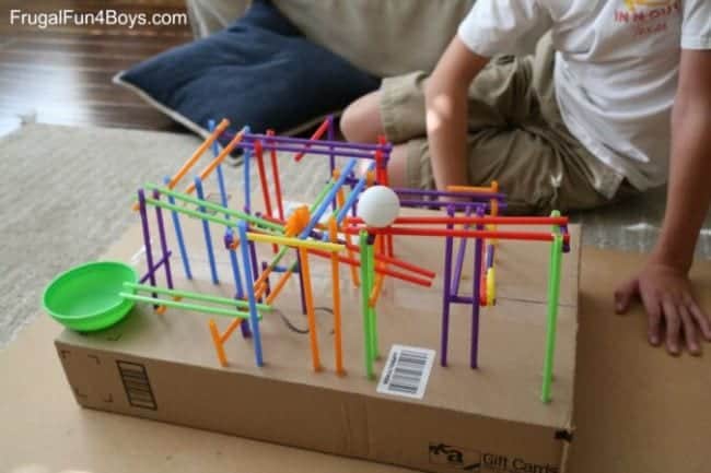 Stem Activities for Elementary School - Straw Roller Coaster