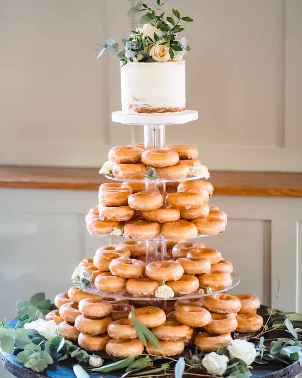 Baby Shower Brunch Ideas - Donut Tower 2