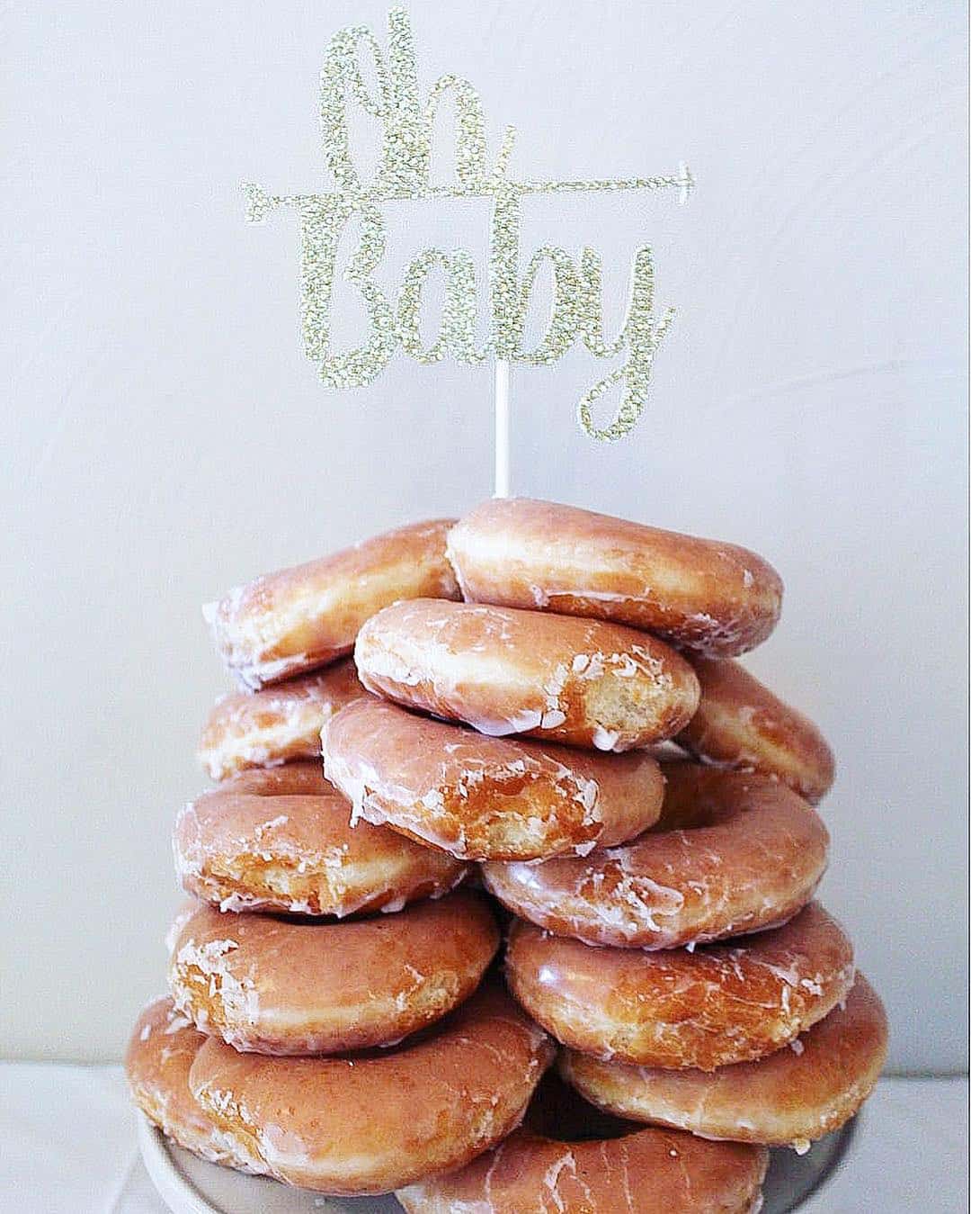 Baby Shower Brunch Ideas - Donut Tower 3