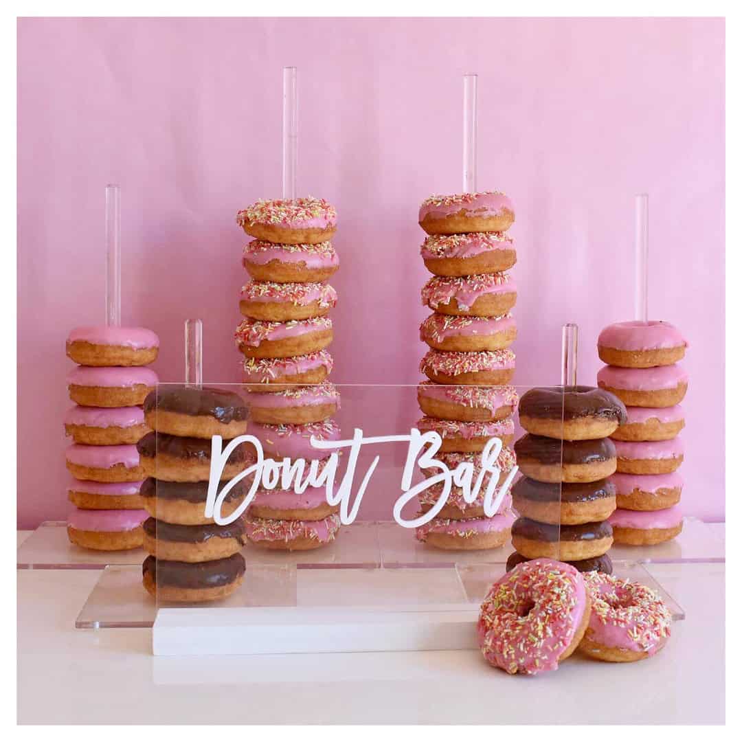 Baby Shower Brunch Ideas - Donut bar 1 