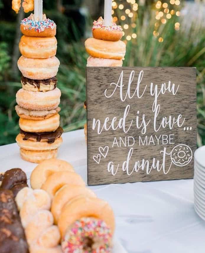 Baby Shower Brunch Ideas - Donut bar 3