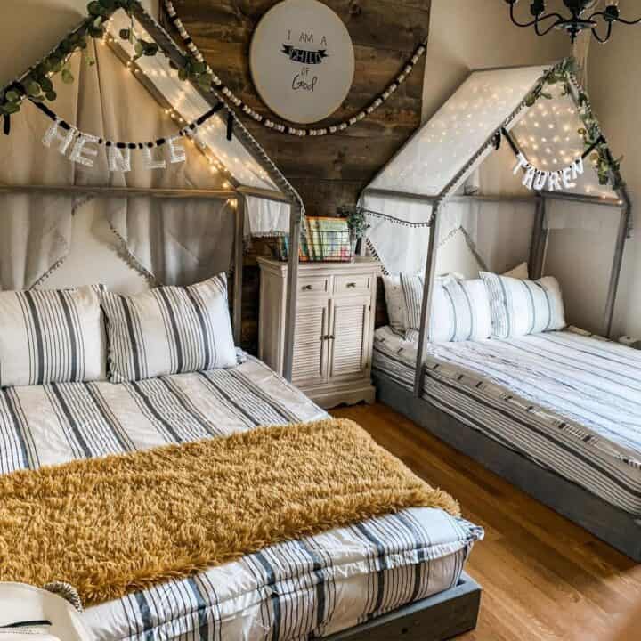 Boys Shared Bedroom Ideas - Oh Happy Joy!