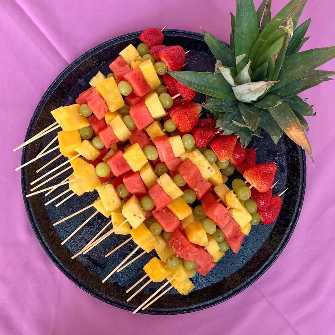Baby Shower Brunch Ideas - Fruit Kabobs 1 