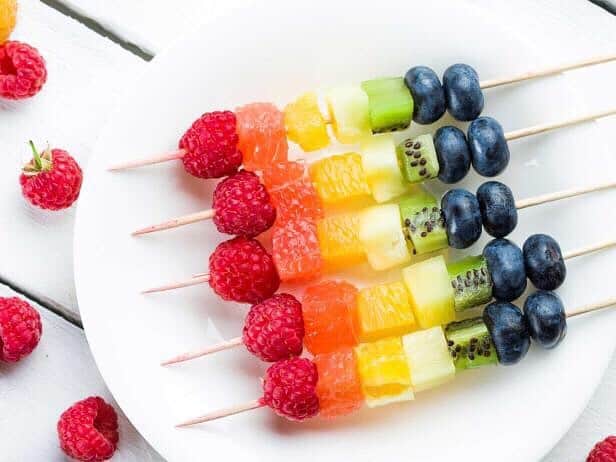 Baby Shower Brunch Ideas - Fruit Kabobs 3