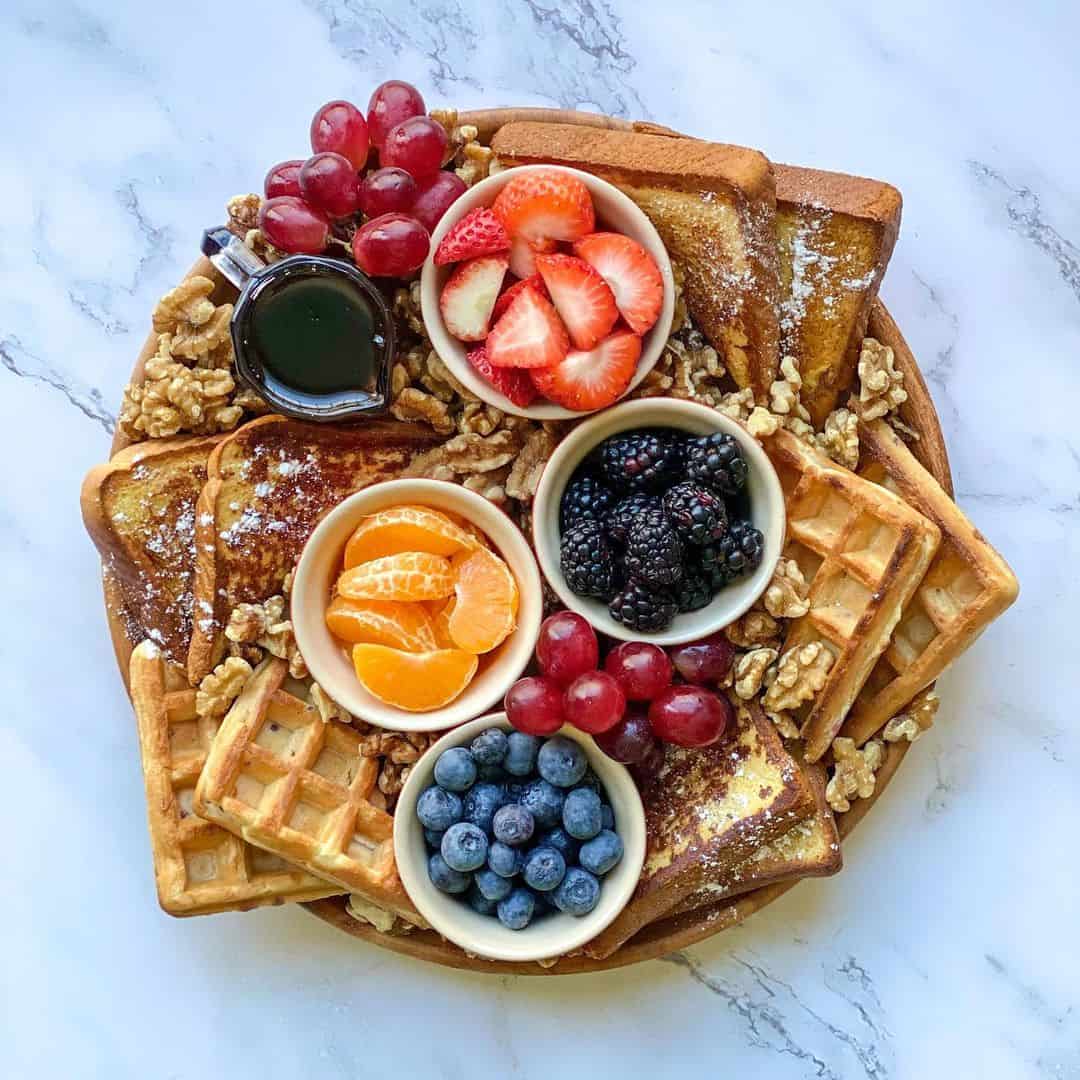 Baby Shower Brunch Ideas - Waffle bar 2