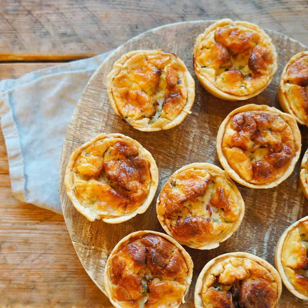 Baby Shower Brunch Ideas - Mini Quiches 1 