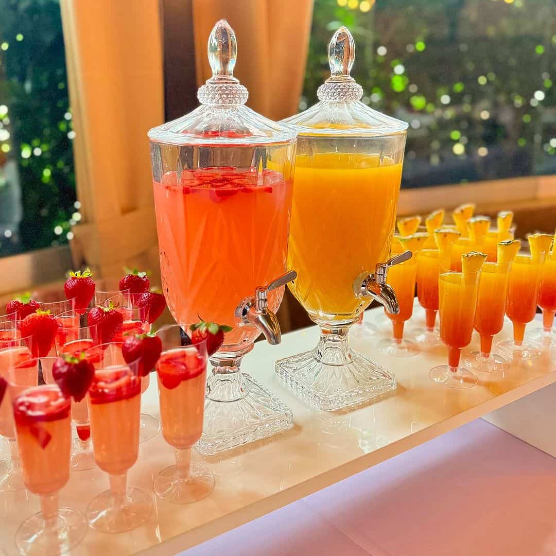 Baby Shower Brunch Ideas - Mocktail Bar 2