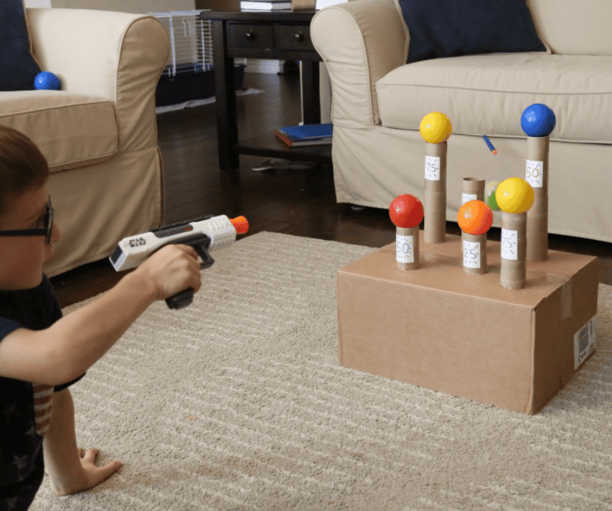 Indoor-Games-for-Kids-Nerf-Target-Game-3