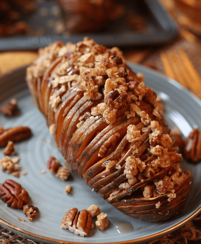 3-Thanksgiving-Side-Dish-Ideas-Ve-gan-Hasselback-Sweet-Potatoes-with-Streusel-Topping-1.